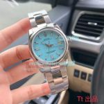 High Replica Rolex Oyster Perpetual Watch Stainless Steel strap Ice Blue Dial 36mm